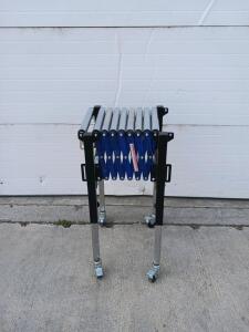 Flexible Gravity Conveyor, 18&ndash;20" Width, Extended, Adjustable Height
