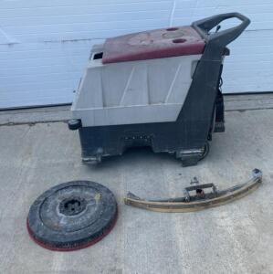 Minuteman 200 Walk-Behind Floor Scrubber, 20" Cleaning Path, 20 Gal Tanks, Battery-Powered ( Unable To Test )