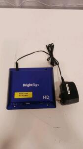 BrightSign HD223 HD3 Digital Signage Media Player HDMI 1080p microSD Ethernet w/ Adapter