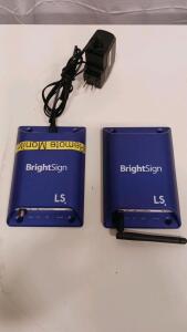 BrightSign LS424 Digital Signage Player, WiFi/Ethernet, HDMI, Power Supply, microSD-Ready
