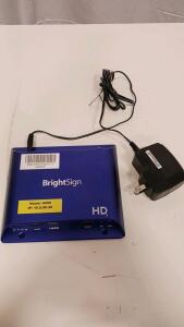 BrightSign HD223 Digital Signage Media Player with Power Supply and HDMI Output
