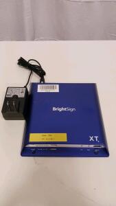 BrightSign XT244 Digital Signage Player 4K60p, HDMI 2.0a, microSD, Ethernet, Power Supply
