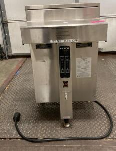 Fetco CBS-2052e Dual Station Commercial Coffee Brewer, 240V, 9.1KW, NSF, Serial #480139030065B - Unable to Test - ( Trailer 2 )