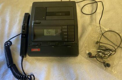 Lanier VW-210 Microcassette Dictation/Transcription Machine with Accessories ( Powers On ) ( SP 13 )