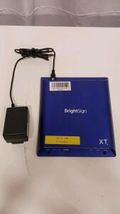 BrightSign XT244 Digital Signage Media Player Quad-Core HDMI 4K Ethernet microSD S/N D5E91W000944