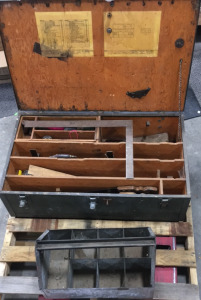 Vintage Craftsman’s Box With Tools