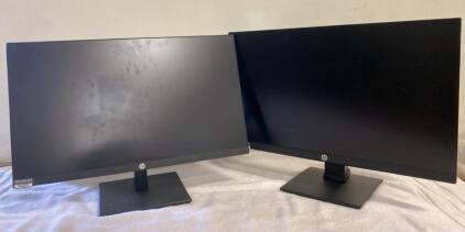 HP P24 G4 & P244 23.8" IPS Monitors, Full HD 1920x1080, HDMI/DP/VGA, Tilt, 2020, SN: 3CM0511BZ6/CN403305P9 ( Powers On )
