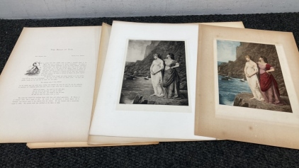 Vintage 1880&rsquo;s &lsquo;The Belle of Scio&rsquo; Art Prints