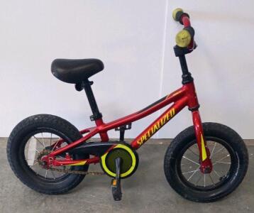 Specialized Hotrock 12 Kids Bike &ndash; Red, 12" Wheels, Coaster Brake, Aluminum Frame