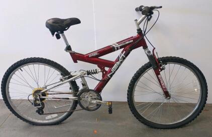 NEXT Power Climber 18-Speed 26" Full Suspension Mountain Bike, Shimano Drivetrain, Cantilever Brakes