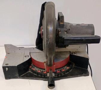 MasterCraft PRO TH374MC 10" Compound Miter Saw, 15 Amp Motor, 4,900 RPM, Includes Dust Bag