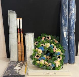 Lilo & Stitch Rug, Retractable Power Strip, Beetlejuice XXL Costume, Wreath, Drying Rack, Acrylic Holders