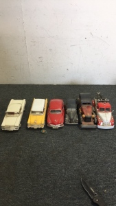 (6) Vintage Die Cast Cars