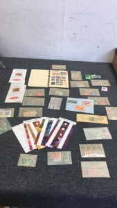 (3) Migratory Bird Hinting Stamps (1) Set of Wonder Color Guages (1) Large lot of Foreign Stamps