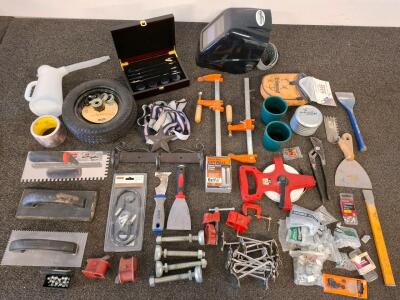 Hand Tools & Hardware- Everbilt, Dayco, Pliers, Putty Knives, Clamps, Fasteners