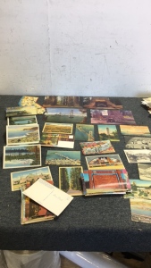 (100)+ Vintage Post Cards