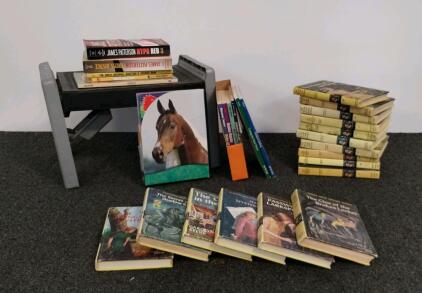 Cosco Folding Step Stool, Horse Care And Equine Books, Nancy Drew Collection