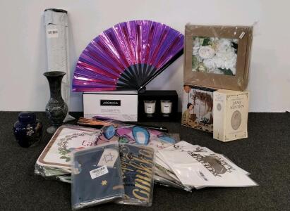 Home Decor, Party Supplies, Books, DVDs, Vases, And More