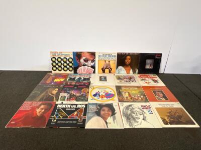 Vintage 12" Vinyl LP Lot &ndash; 16 Records from Various Artists and Genres