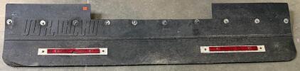 ULTRAGUARD 70&rdquo; RV Rear Rock Guard Mud Flap, Reflectors, Hitch Mount, Heavy Duty Rubber