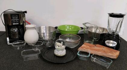 Home Decor, Coffee Maker, Blender, Strainer, Glassware, And More