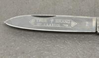 Boker Tree Brand Classic 712 Lockback Folding Knife, Red Jigged Bone Handle, Solingen Germany - 3
