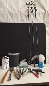 BBQ Utensil Set, Burgess Propane Fogger 1443, Camping Lights & Outdoor Gear Mixed Lot