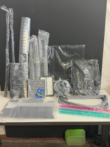 Van Interior Conversion Kit with Panels, Trim Pieces, Gaskets, and Storage Bins