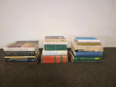 Mixed Lot of 20 Used Books &ndash; Art, History, Medicine, Poetry, and More