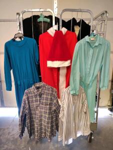 Vintage 1970s&ndash;80s Clothing: Arrow, Sears, Lady Carol, Santa Suit, Faux Fur, And More