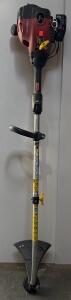 Homelite UT20811 Gas String Trimmer, 25cc 2-Cycle Engine, Curved Shaft, Zip Start, S/N ME1011706