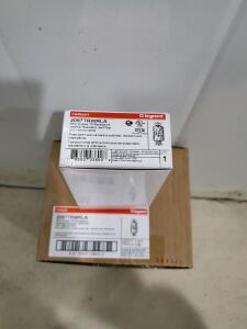 Legrand 2097TRWRLA GFCI 20A 125V Duplex Receptacle, Weather & Tamper Resistant, Light Almond, Box of 10