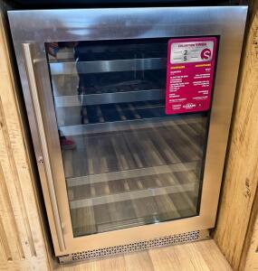 *OFFSITE*Cavavin VINOA 41-Bottle Stainless Steel Wine Cellar, Dual Zone, Digital Controls