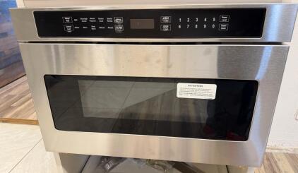*OFFSITE*24&rdquo; Stainless Steel Built-In Microwave Drawer Oven, Sensor Cook, Touch Controls, 1.2 cu. ft., 950W