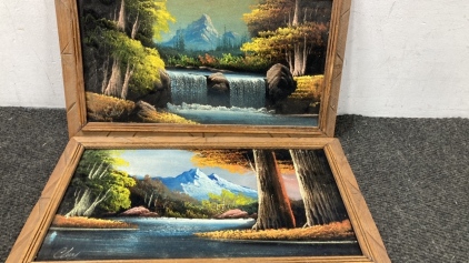 Felt Scenery Paintings