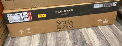 OFFSITE. Fulgor Milano Sofia 36" Range Color Kit, Glossy Red (RAL 3003), PDRKIT36RD