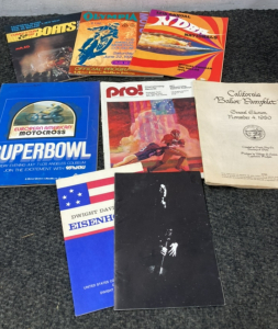 Event Programs for Neil Diamond Concert 1976, European American Motocross , California Ballet and More