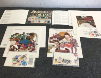 (5) Mint Sets Of Commemorative Stamps (1) 1968 Special Issue Stamp Set