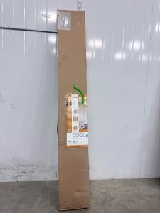 Genius COOL Retractable Screen Door, Fits 32"-36" x 80" Single Doors, White, Complete Kit