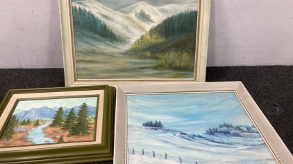 Mountain Scape Paintings