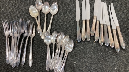 Plated Silverware Set