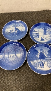 Royal Copenhagen Christmas collector&rsquo;s Plates
