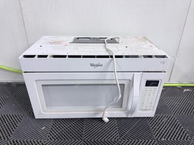 Whirlpool Over-the-Range Microwave, White, 1.7 cu. ft., 1,000W, Touchpad Controls