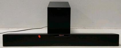 Klipsch Reference R-10B 2.1 Channel Soundbar with Wireless Subwoofer, 250W Output, Bluetooth