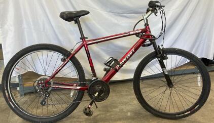 Dynacraft Breakpoint Mountain Bike, 26" Wheels, Steel Frame, 21-Speed, Front Suspension, Red