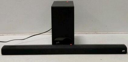 Polk Signa S2 Soundbar with Wireless Subwoofer, 2.1 Channel, HDMI ARC, Bluetooth, Dolby Digital