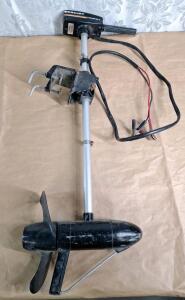 (1) Mercury Thruster II Trolling Motor W/ Battery Clamps