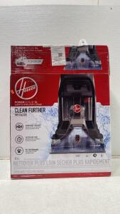 Hoover PowerScrub XL Carpet Cleaner FH68002V, 12" Cleaning Path, HeatForce, 1 Gal Tank