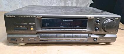 (1) Technics SA-GX490 AV Control Stereo Receiver