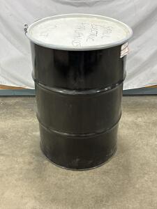 55 gallon steel drum. Non food grade.